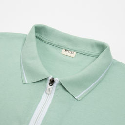 Футболка поло мужская MINAKU REGULAR FIT: оливковая, р-р 48