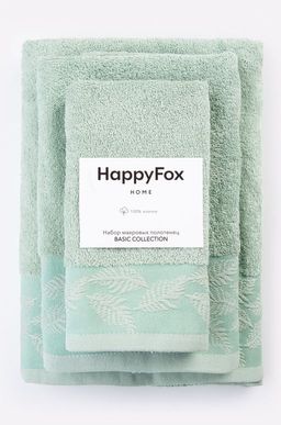 Набор махровых полотенец 3 шт Happy Fox Home  фото 5