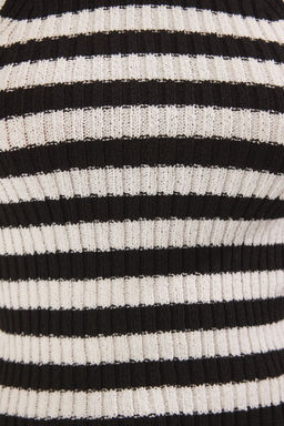 Kemik Renk Bloklu Halter Yaka Ince Bluz TWOSS25BZ00334 - Trendyolmilla фото 5