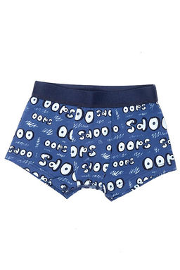 Боксеры М21827сг синий/голубой