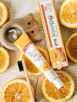 Зубная Паста Детская Травяная "Апельсин" TWIN LOTUS
35 мл