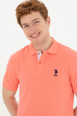 Мужская базовая футболка Salmon - U.s. polo assn фото 2