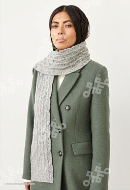 Шарф из 100% монгольской шерсти (арт. 05120) - Тод оймс ххк фото 8