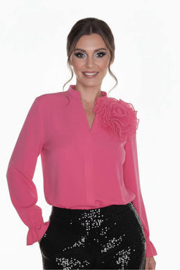 Блуза Модная Люкс (малина)