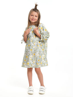 Платье нарядное хлопковое UD 7947 цветы - Mini maxi фото 7