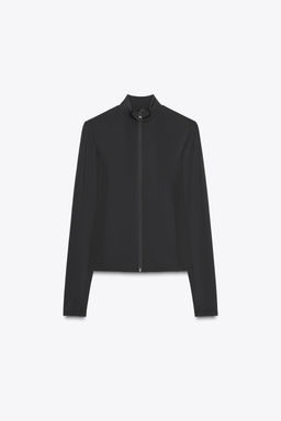 SEAMLESS POLYAMIDE JACKET - Zara фото 7