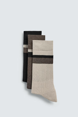 CALCETINES BANDAS PACK 3 / varios - Zara фото 2