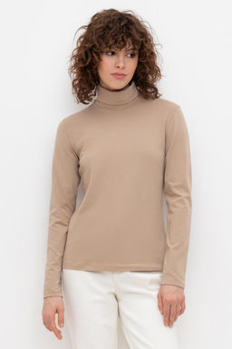 Водолазка Very Neat ЕВТ 3026/24 из хлопка с эластаном песчаный берег