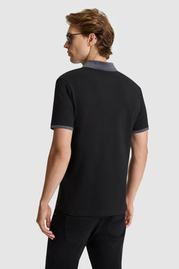 Erkek Siyah Regular Fit Polo Yaka Basic Ti__rt - U.s. polo assn фото 5