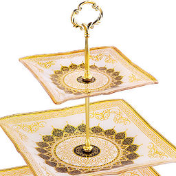 7021-32 Этажерка 3 уровня, квадрат (х6) - Mayer&boch фото 2