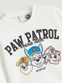 Paw Patrol Bask?l? Erkek ?ocuk Kal?n Sweatshirt
