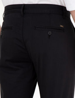 Siyah Slim Fit Kanvas Pantolon - Pierre cardin фото 7