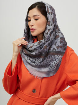 Большой, красивый платок из вареного хлопка. Рисунок на полотно наносится вручную - Tantino фото 10