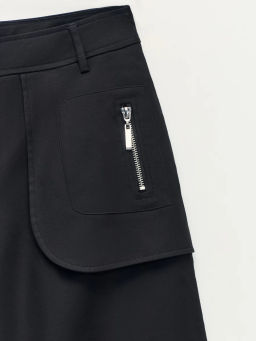 Прямые брюки с баской / Zarina  фото 5