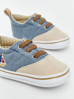 Ba?c?kl? Erkek Bebek Y?r?me ?ncesi Ayakkab?