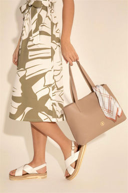 Сумка женская U.S. Polo Assn из норки с шарфом полиуретан  фото 4