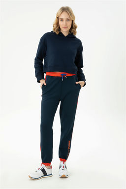 Женская темно-синяя толстовка с капюшоном Неожиданная скидка в корзине - U.s. polo assn фото 5