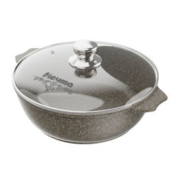 Жаровня алюмин. 3л (АП) Premium mokko (33902) (Мечта)
