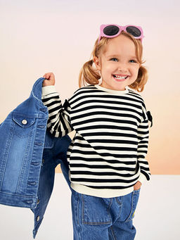 Beli Lastikli Mickey Mouse Nak?? Detayl? K?z Bebek Jean Pantolon - Waikiki фото 2