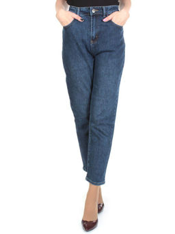 3001C DK. BLUE Джинсы женские SETTANTA