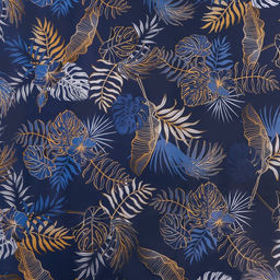 Цена за 10 шт. Бумага упаковочная глянцевая двусторонняя Тропики, 100 х 70 см - UPAK LAND фото 4