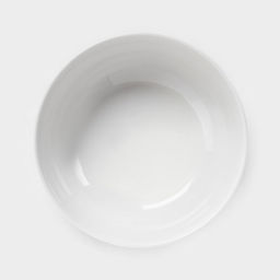 Салатник новогодний Доляна Волшебная сказка, 580 мл, 15.5?6 см, фарфор, белый