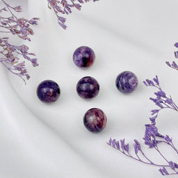 Бусины для украшений из Чароита (5 шт)