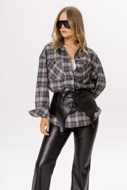 Рубашка Pirs 6549 серый