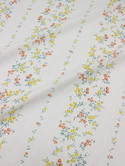 Сатин Канти - цветочные дорожки, (комп), ш.2.35м, хлопок-100%, 120гр/м.кв