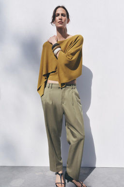 LAYERED KNIT TOP - Zara фото 6