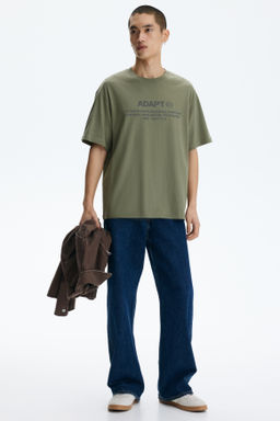 Camiseta con motivo estampado Loose Fit - H&m фото 31