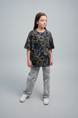 Детская футболка оверсайз Happyfox