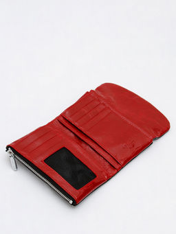 Кошелек 7007-14 black red Velina Fabbiano