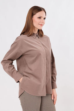 NOBBY Рубашка женская 002R-33 из микровельвета  фото 4