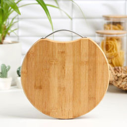 Доска разделочная Доляна Rоund Tаble, d=25 см