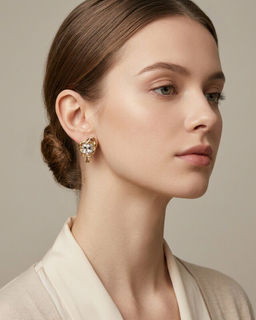 Стильные серьги