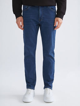 779 Regular Fit ??i Polarl? K??l?k Erkek Jean Pantolon