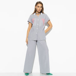 Брючный костюм, Раскрываю таланты (2 в 1, с поясом) - Charutti фото 6