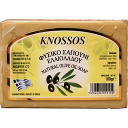 Натуральное оливковое мыло БЕЛОЕ Knossos, 100г
