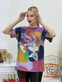 Футболка с принтом женская