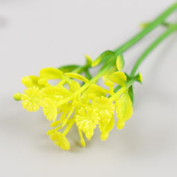 Искусственное растение для творчества Чистотел, набор 12 шт., жёлтый, 9 см