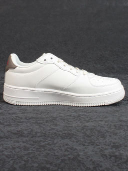 05-P112-3 BEIGE Кроссовки женские (искусственная кожа)