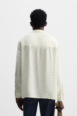 SHIRT WITH SIDE BUTTONS - Zara фото 14