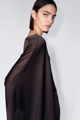 Mono de un hombro con cintur?n de anudar - H&m фото 5