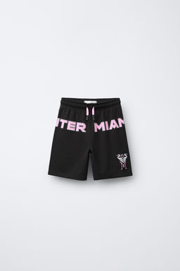 MIAMI CITY MLS STRAIGHT PLUSH BERMUDA SHORTS