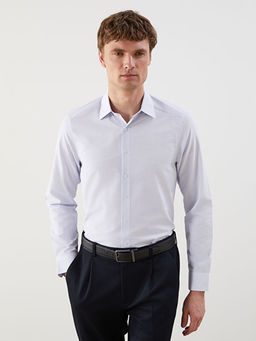 Slim Fit Uzun Kollu Erkek G?mlek