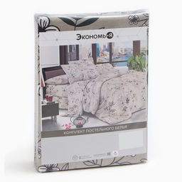 Постельное бельё 2 сп Экономь и Я Spring garden, 173х215см, 175х214см, 50х70см-2шт, микрофибра, 60г/м2  фото 5