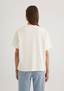 Mavi Logo Bask?l? Beyaz Tisort  фото 4