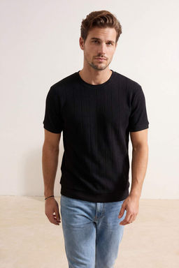 TRENDYOL MAN Beyaz Regular/Normal Kesim Bisiklet Yaka Pamuklu Basic T-Shirt TMNSS25TS00062 - Trendyolmilla фото 12