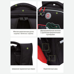 RAw-497-10 Рюкзак школьный - Grizzly фото 41